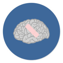 Hersenpijn Sticker