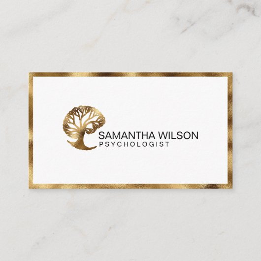 Hersenpsycholoog Life Coach Psychiater Visitekaartje (Voorkant)