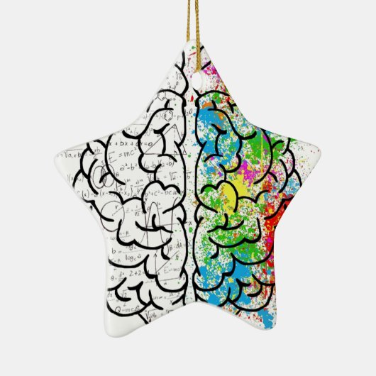 hersenreeks keramisch ornament (Rechts)