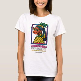 Hersenrot POP Chimpabella Feminimini Smiley Oorbel T-shirt