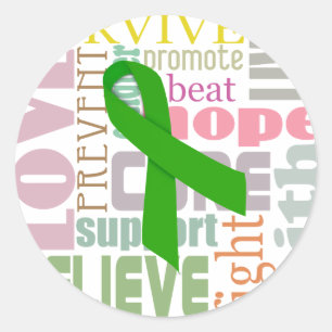 Hersenschudding Groen Lint Inspiratie Stickers