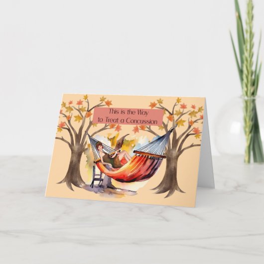 Hersenschudding Krijgen Binnenkort Kaart Vrouw (Voorkant)