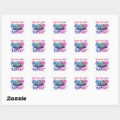 Hersensmistniveau: Expert Vierkante Sticker (Vel)