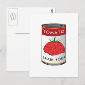 hersensoep briefkaart (Voorkant / Achterkant)