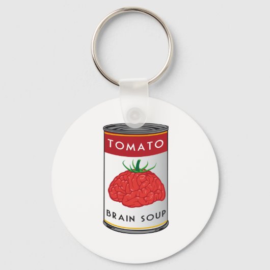 hersensoep sleutelhanger (Voorkant)