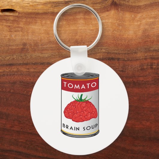 hersensoep sleutelhanger (Voorkant)