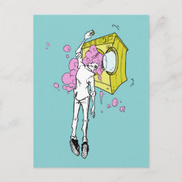 hersenspoeling briefkaart