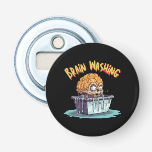 Hersenspoeling Button Flesopener