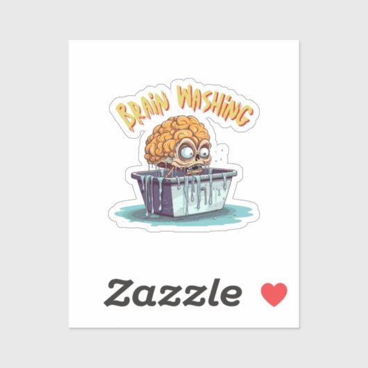 Hersenspoeling Sticker (Vel)