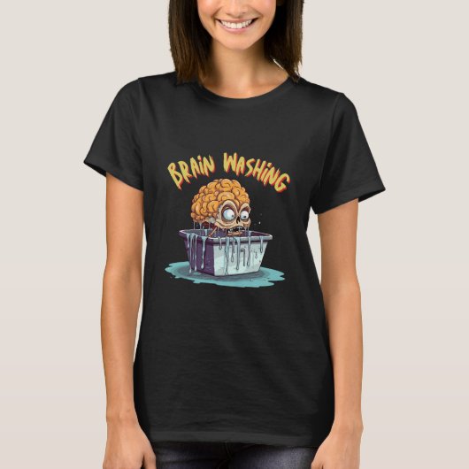 Hersenspoeling T-shirt (Voorkant)