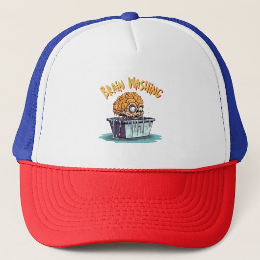 Hersenspoeling Trucker Pet (Voorkant)