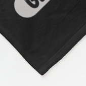 Hersentumor bewustzijn grijs lint glioblastoom dia fleece deken (Hoek)