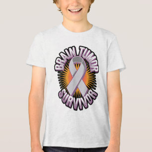 Hersentumor overlevende vet bewustzijn _1 Tri-Blend shirt