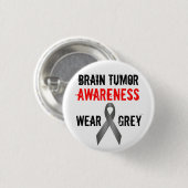 hersentumor ronde button 3,2 cm (Voorkant /achterkant)