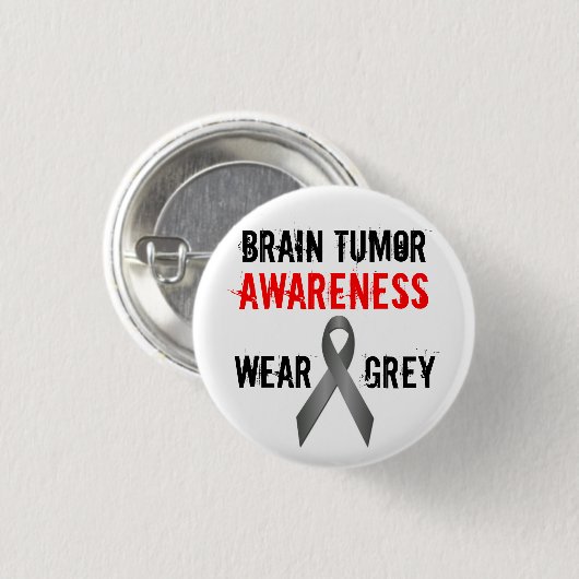 hersentumor ronde button 3,2 cm (Voorkant /achterkant)