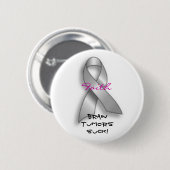 hersentumoren zuigen ronde button 5,7 cm (Voorkant /achterkant)