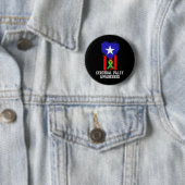 Hersenverlamming CP Bewustzijn Hardwork US Warrior Ronde Button 5,7 Cm (In situ)