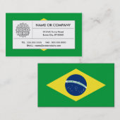 hersenvlag visitekaartje (Voorkant / Achterkant)