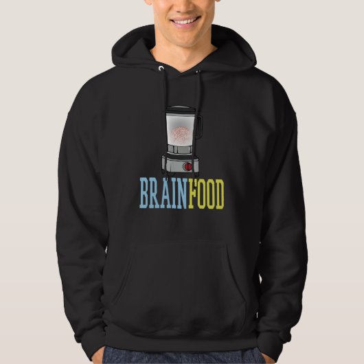 Hersenvoedselverwerker Hoodie (Voorkant)