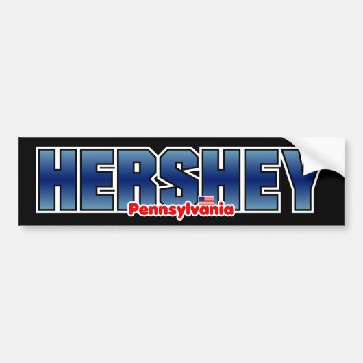 Hershey Bumper Bumpersticker (Voorkant)