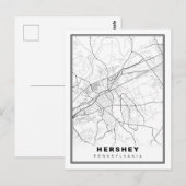 Hershey Kaart (Voorkant / Achterkant)