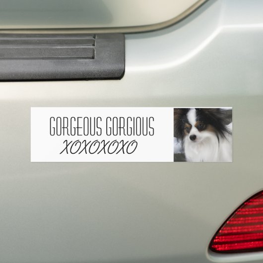 Hershey Kiss Hero Merch Bumpersticker (Op auto)