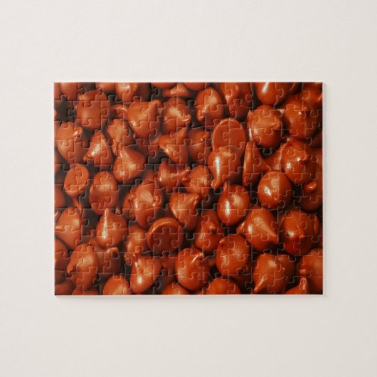 Hershey Kisses Chocolate Jigzaag Puzzle Legpuzzel (Horizontaal)