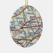 Hershey PA Keramisch Ornament (Rechts)