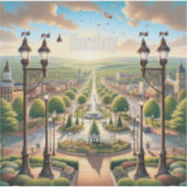 Hershey Pennsylvania 3 Inch Vinyl Sticker (Voorkant)