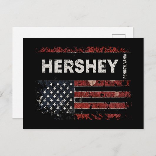 Hershey Pennsylvania Briefkaart (Voorkant / Achterkant)