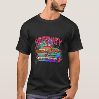 Hershey Pennsylvania Pa Vestigde Sport T-shirt