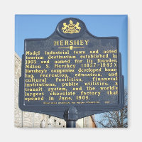 Hershey Pennsylvania Reizen Foto Souvenir Magnets