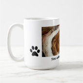 Hershey Pup Schattige Dog Coffee Mok (Links)