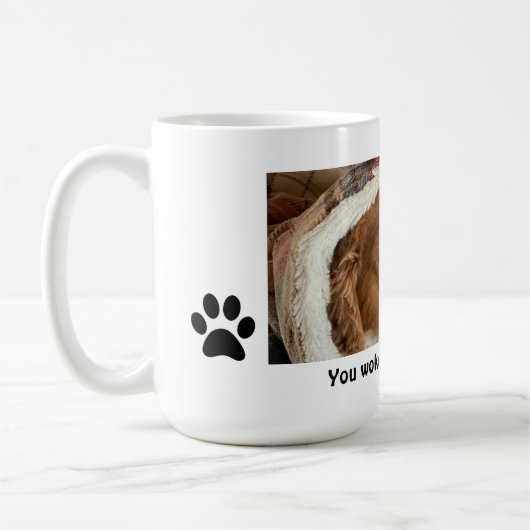 Hershey Pup Schattige Dog Coffee Mok (Links)