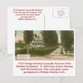 Hershey Snoep Bar Briefkaart (Voorkant / Achterkant)