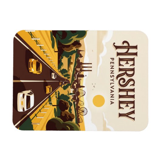 Hershey VS Magneet (Horizontaal)