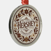 Hershey VS Metalen Ornament (Rechts)