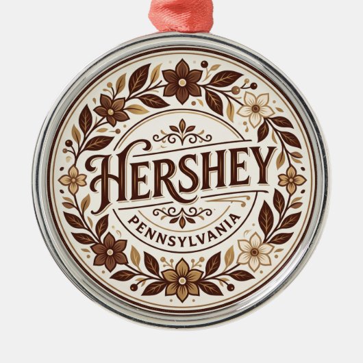 Hershey VS Metalen Ornament (Voorkant)