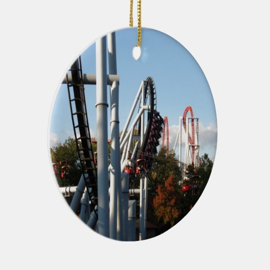 Hersheypark Roller Onderzetters Keramisch Ornament (Rechts)