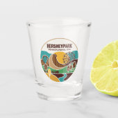 Hersheypark VS Shot Glas (Voorkant)