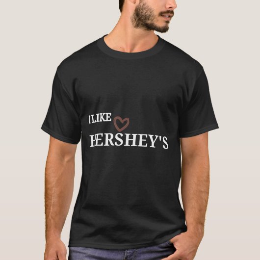 Hershey's chocolade t-shirt (Voorkant)