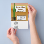 Hershey's Grote Bar Omwikkeling Wiel/Hoefijzer Flyer (Hand)