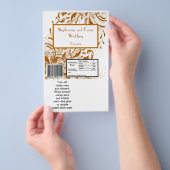 Hershey's Grote Bar Verpakking Damast Herfst Flyer (Hand)