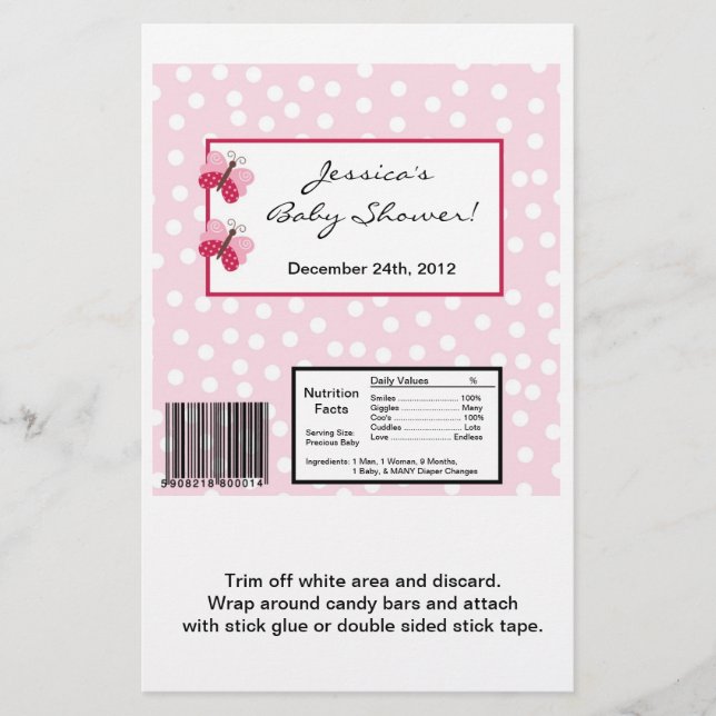 Hershey's Large Bar Wrapper Berry Garden Lady (Voorkant)