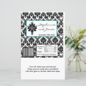 Hershey's Large Bar Wrapper Black Blauwgroen Damas (Staand voorkant)