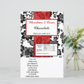 Hershey's Large Bar Wrapper Black Flourish Red Str (Staand voorkant)
