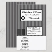 Hershey's Large Bar Wrapper Black Gray Flourish St (Voorkant / Achterkant)