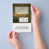 Hershey's Large Bar Wrapper Brown Herfst Double Bi Flyer (Hand)