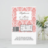 Hershey's Large Bar Wrapper Cora White Damask Lace (Staand voorkant)