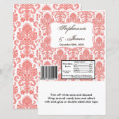 Hershey's Large Bar Wrapper Cora White Damask Lace (Voorkant / Achterkant)